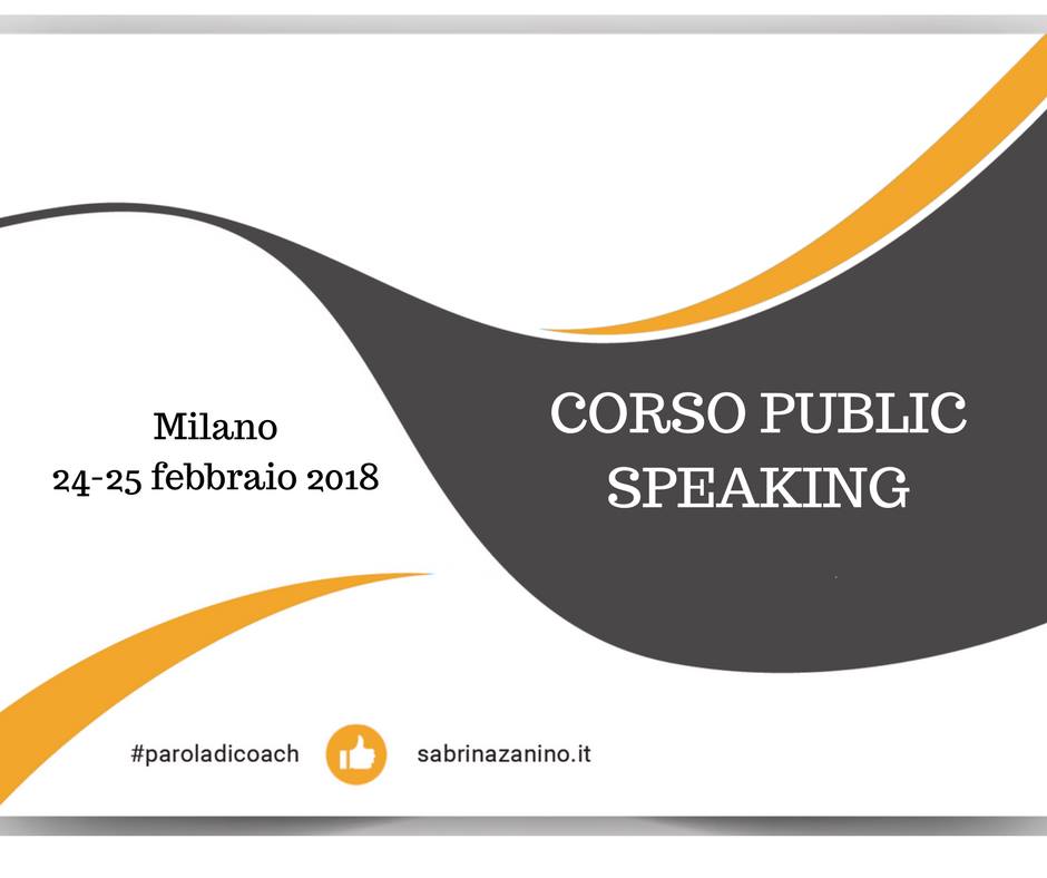 Corso Public Speaking
